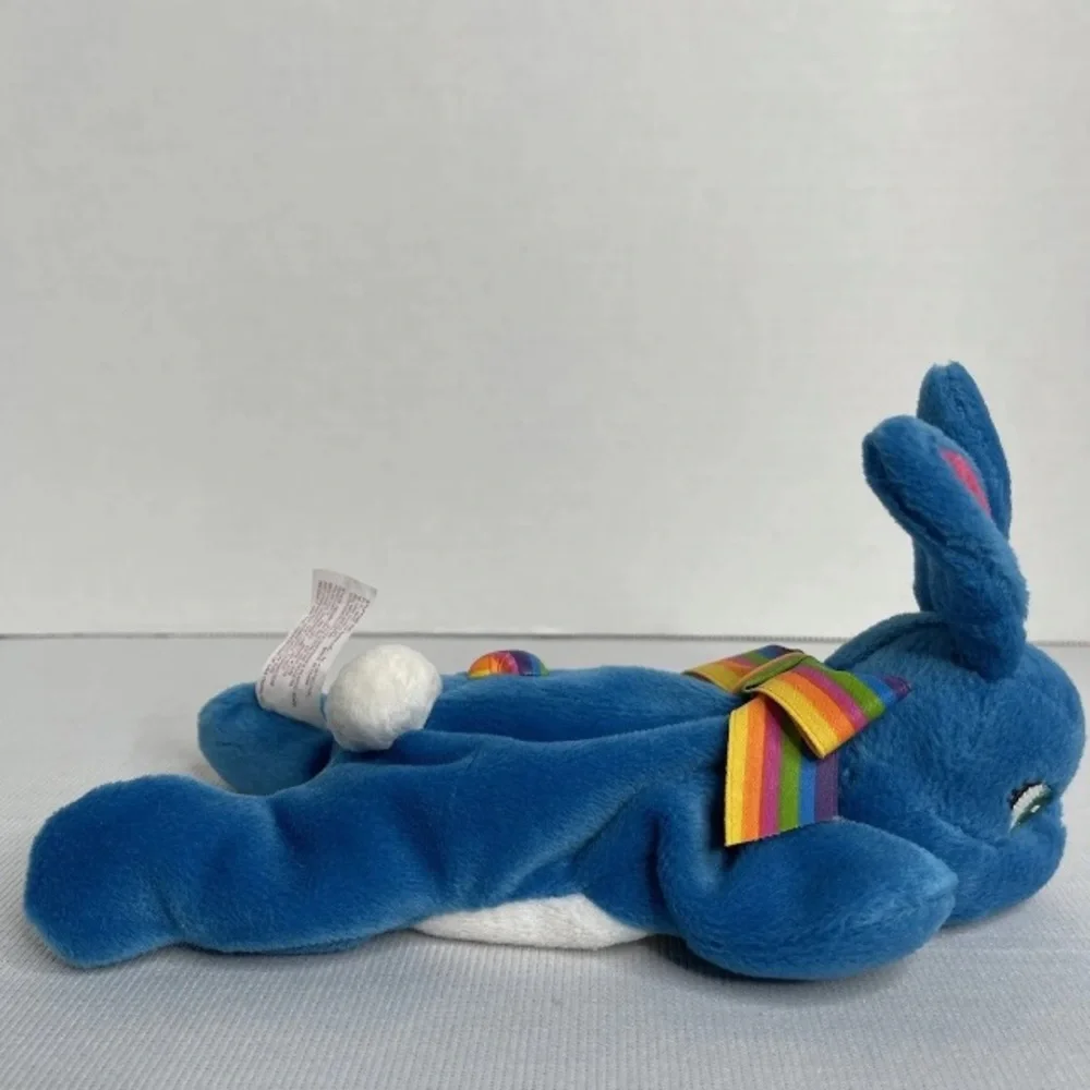 Lisa Frank Blue Boopsidoodle Bunny Beenie Baby! 💕✨ - Picture 7 of 9